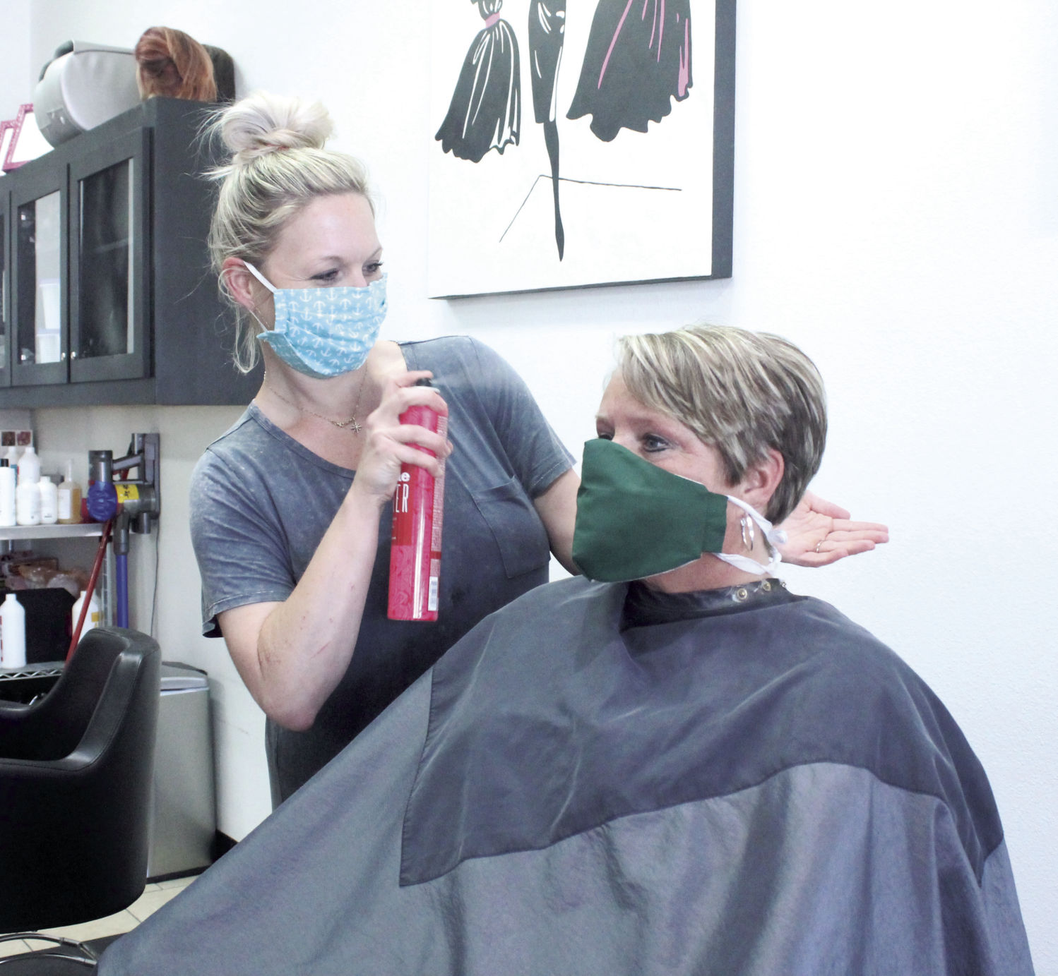 Back In Business: Salons, barbers back to work in Saline County